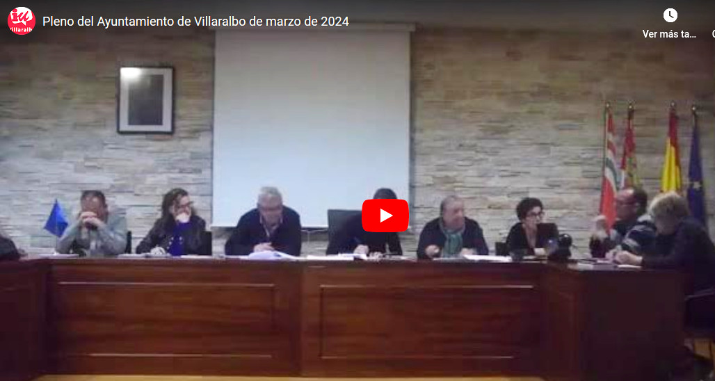Pleno de marzo de 2024